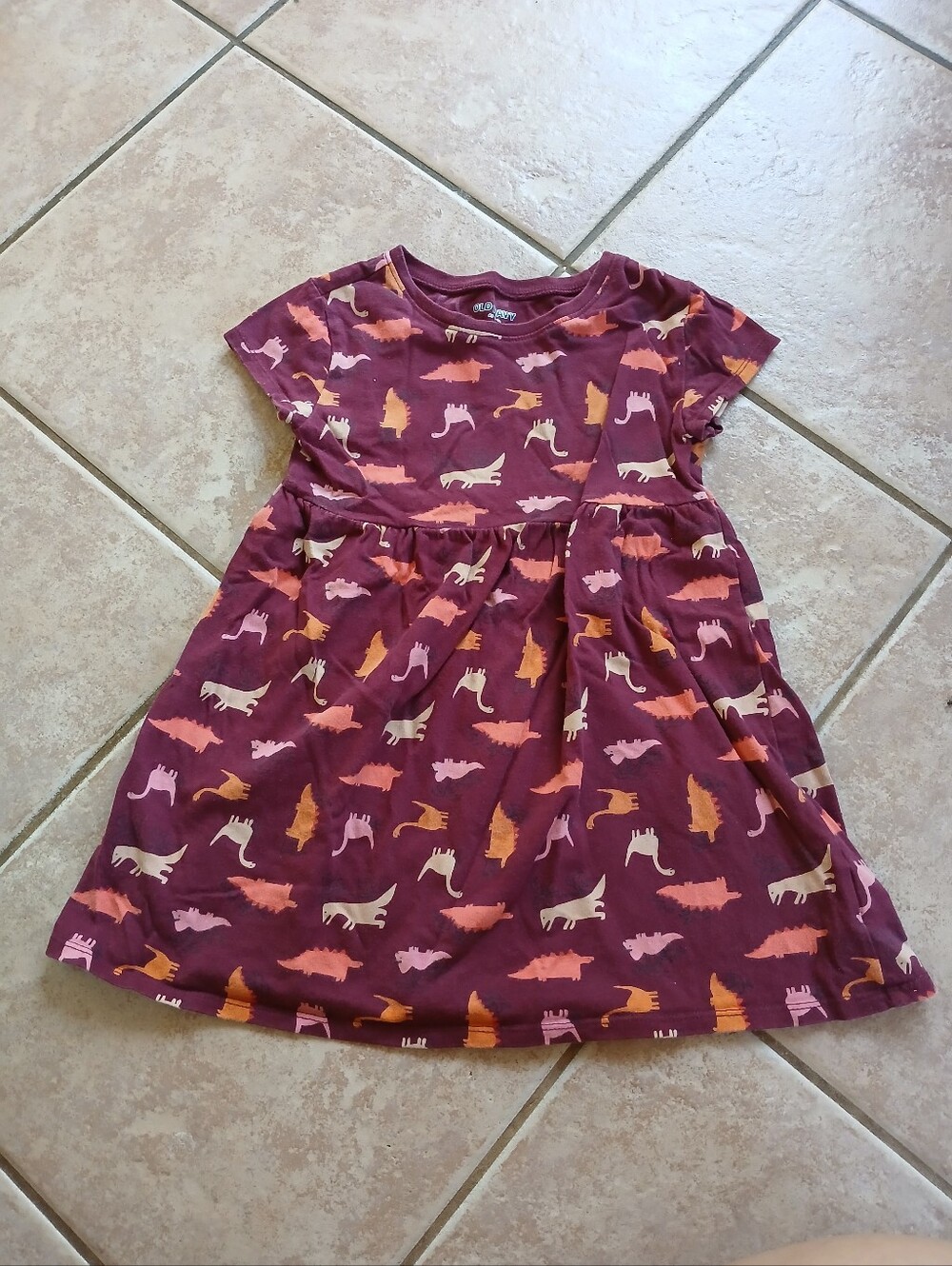 4T Dinosaur Summer Dress